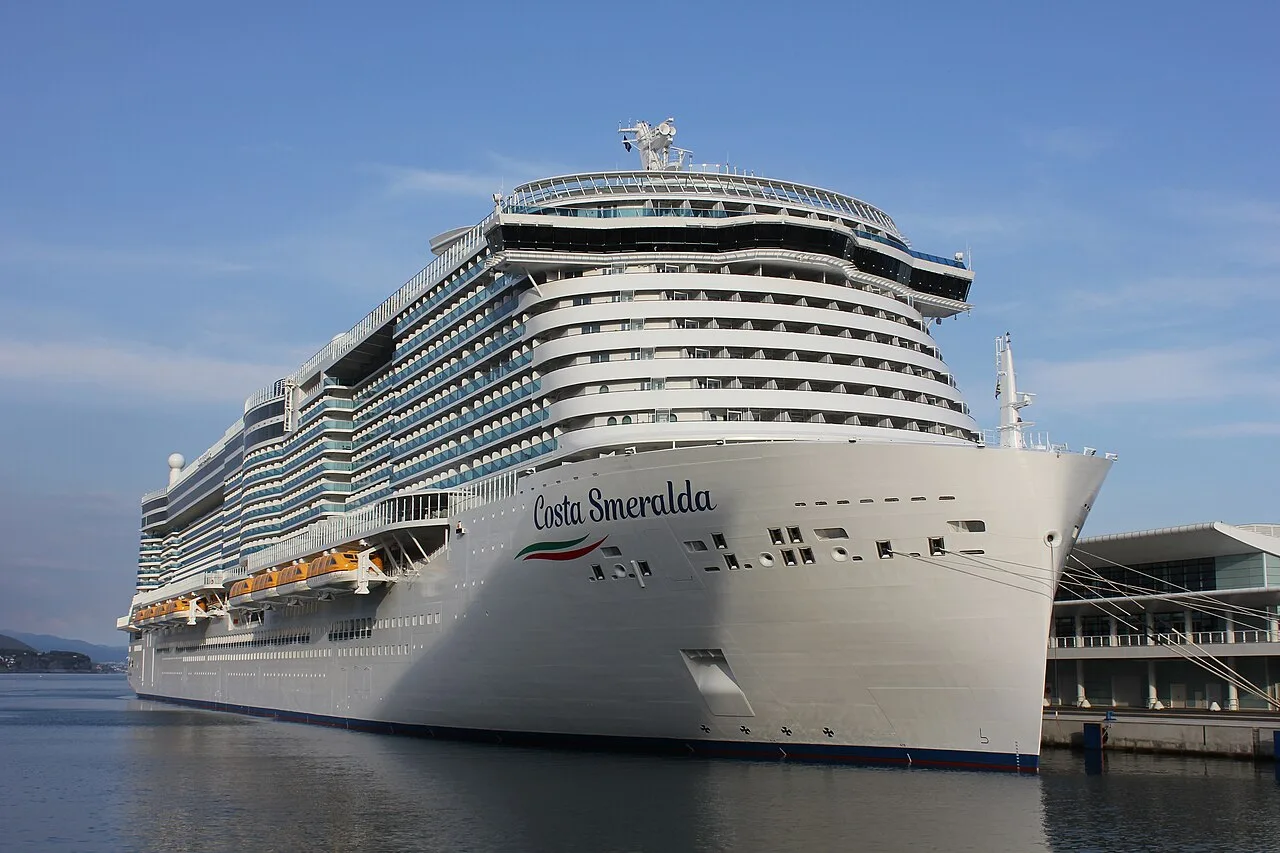 Costa Smeralda at Savona, September 2020.
