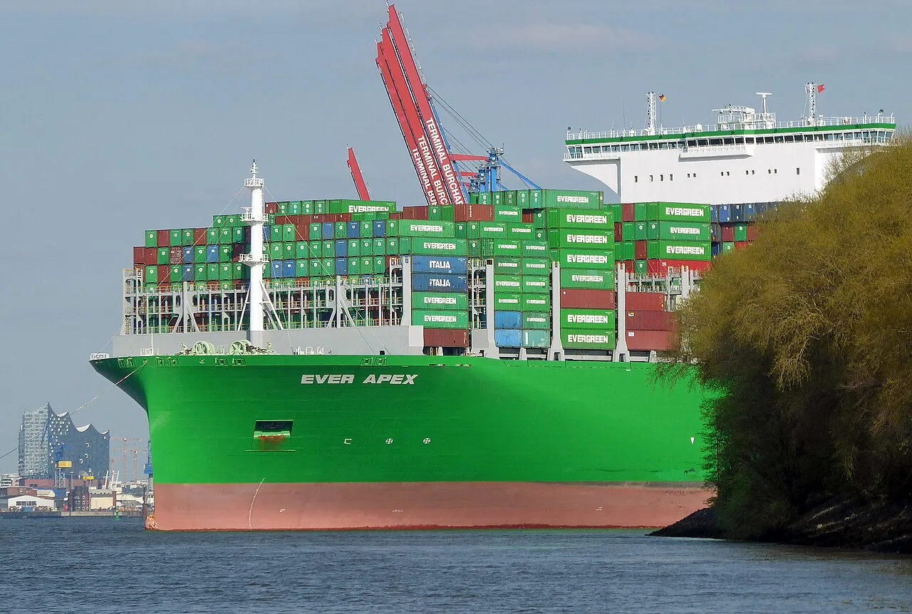 Ever Apex in Hamburg, May 2023.